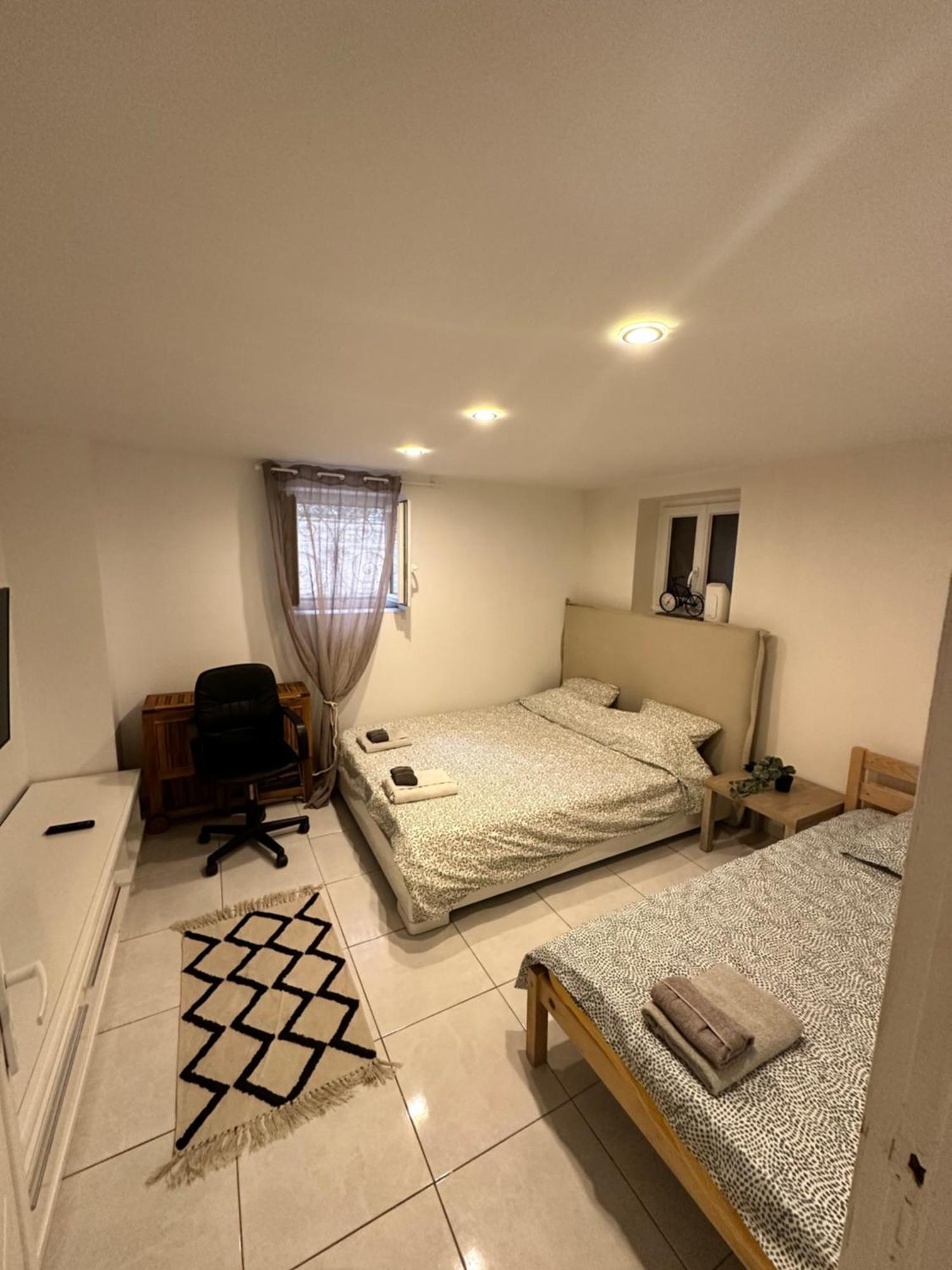 Jolie Appartement Nice Proche Mer Et Aeroport Une Chambre Plus Salon Avec Cuisine Exteriér fotografie