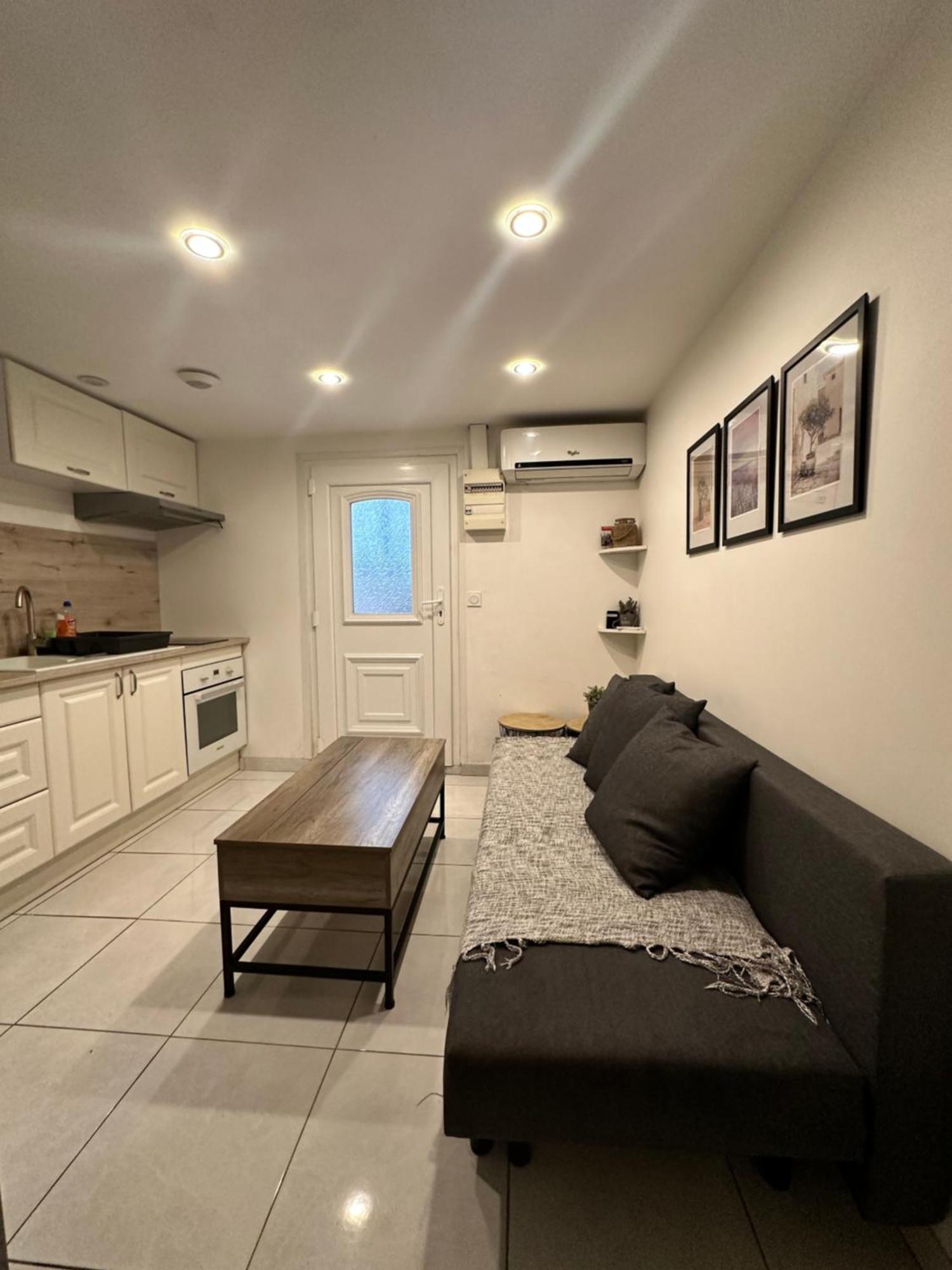 Jolie Appartement Nice Proche Mer Et Aeroport Une Chambre Plus Salon Avec Cuisine Exteriér fotografie